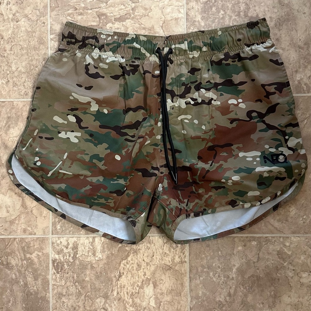 NFQ Multicam Camouflage Athletic Shorts